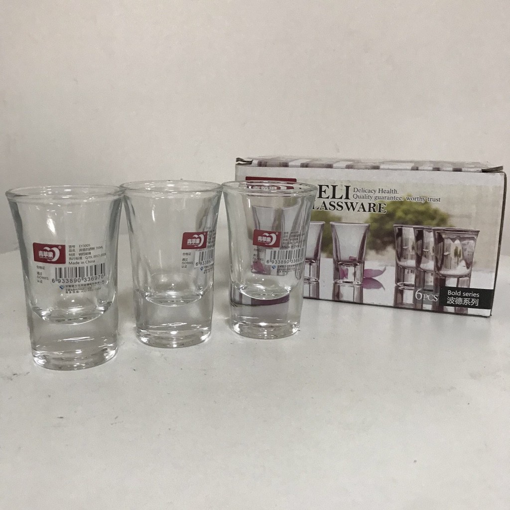 Bộ 12 ly rượu sang trọng - ly shot