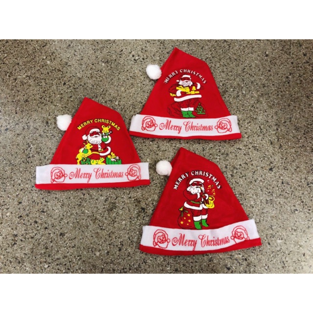 Nón vải Nhung và Nỉ Noel siêu đẹp