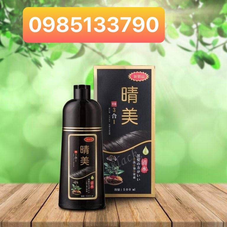Dầu Gội Thảo Dược Phủ Bạc Tóc KOMI JAPAN