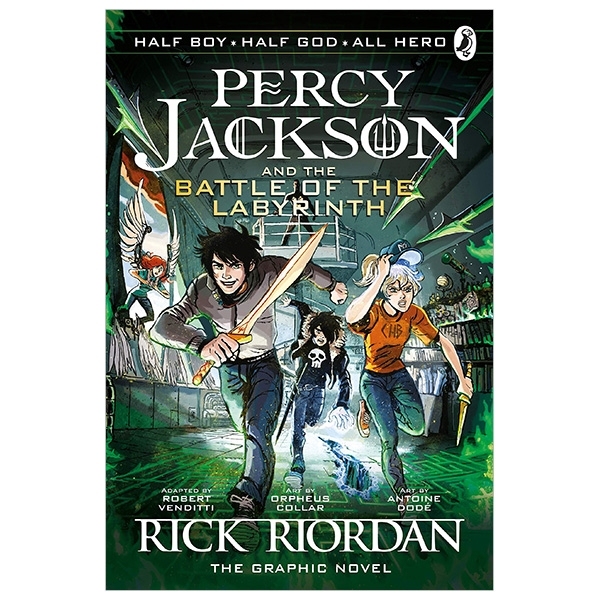 Fahasa - The Battle of the Labyrinth: The Graphic Novel (Percy Jackson Book 4)