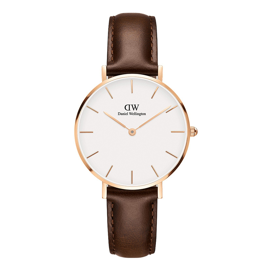 Đồng hồ nữ cao cấp đồng hồ nữ danlei wellingt0n Classic Petite Bristol DW00100171 -quartz-dây da-32mm-full box