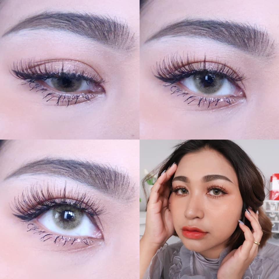 LENS Mini xám và nâu tây