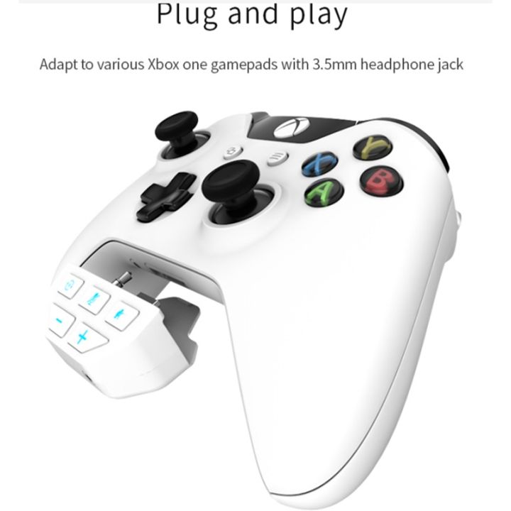 xbox one wireless controller headset adapter