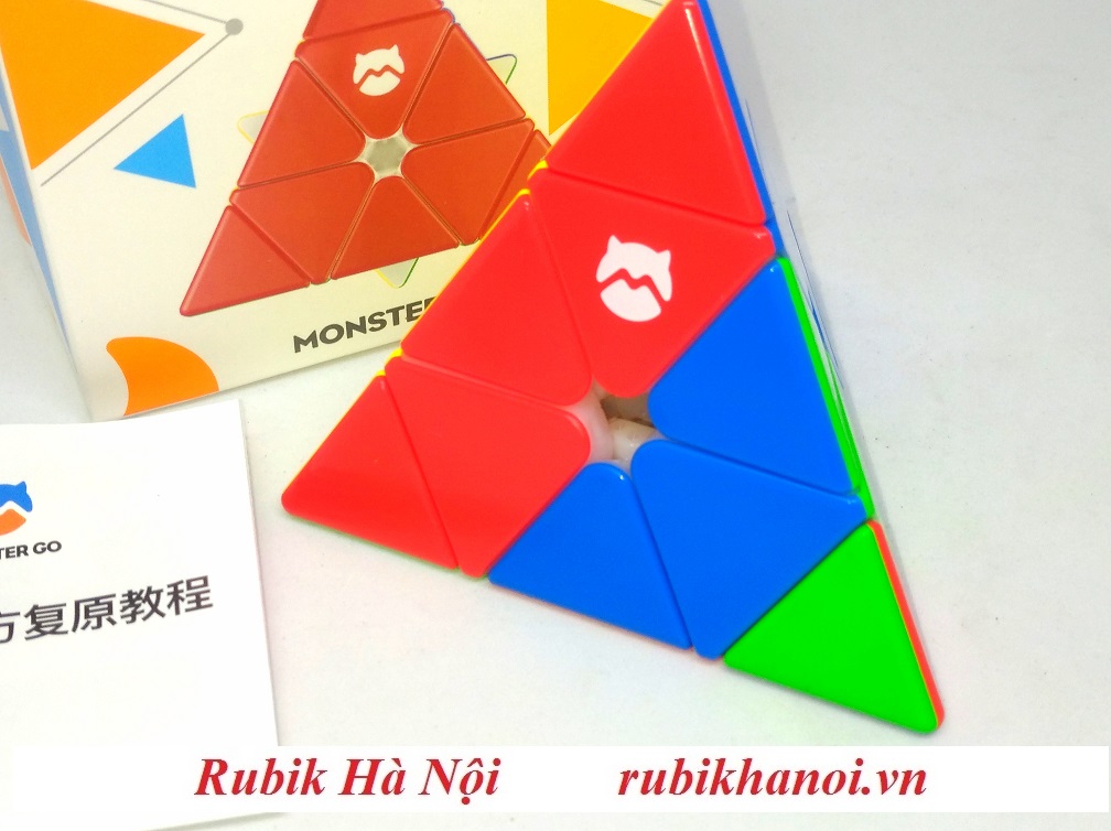 Rubik Pyraminx Gan Monster Go Có Nam Châm Cao Cấp