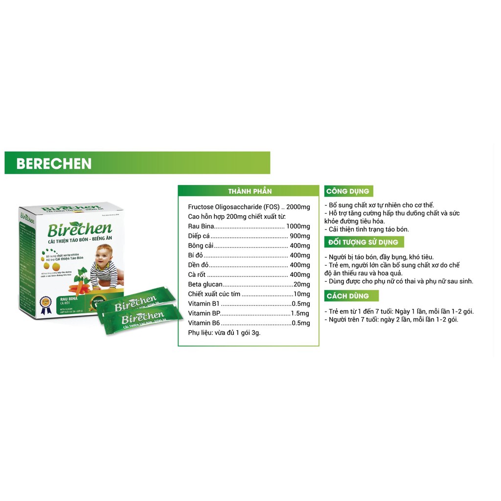 Birechen - Thực Phẩm Bảo Vệ Sức Khỏe