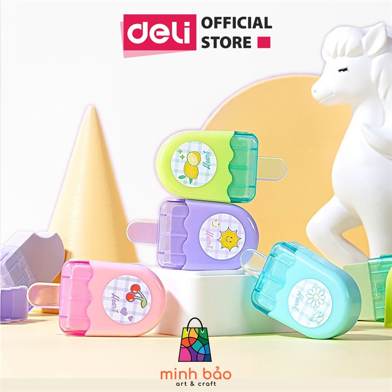 TẨY HÌNH QUE KEM DELI 71122 (GIAO NGẪU NHIÊN)