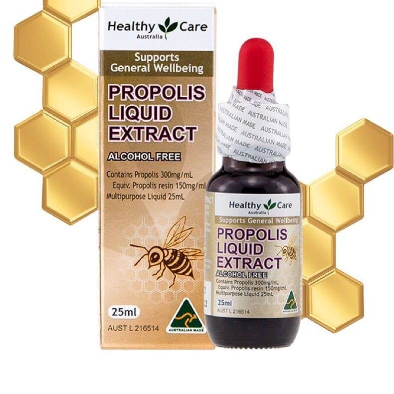 Keo Ong Dạng Nước Healthy Care Propolis Liquid 25ml