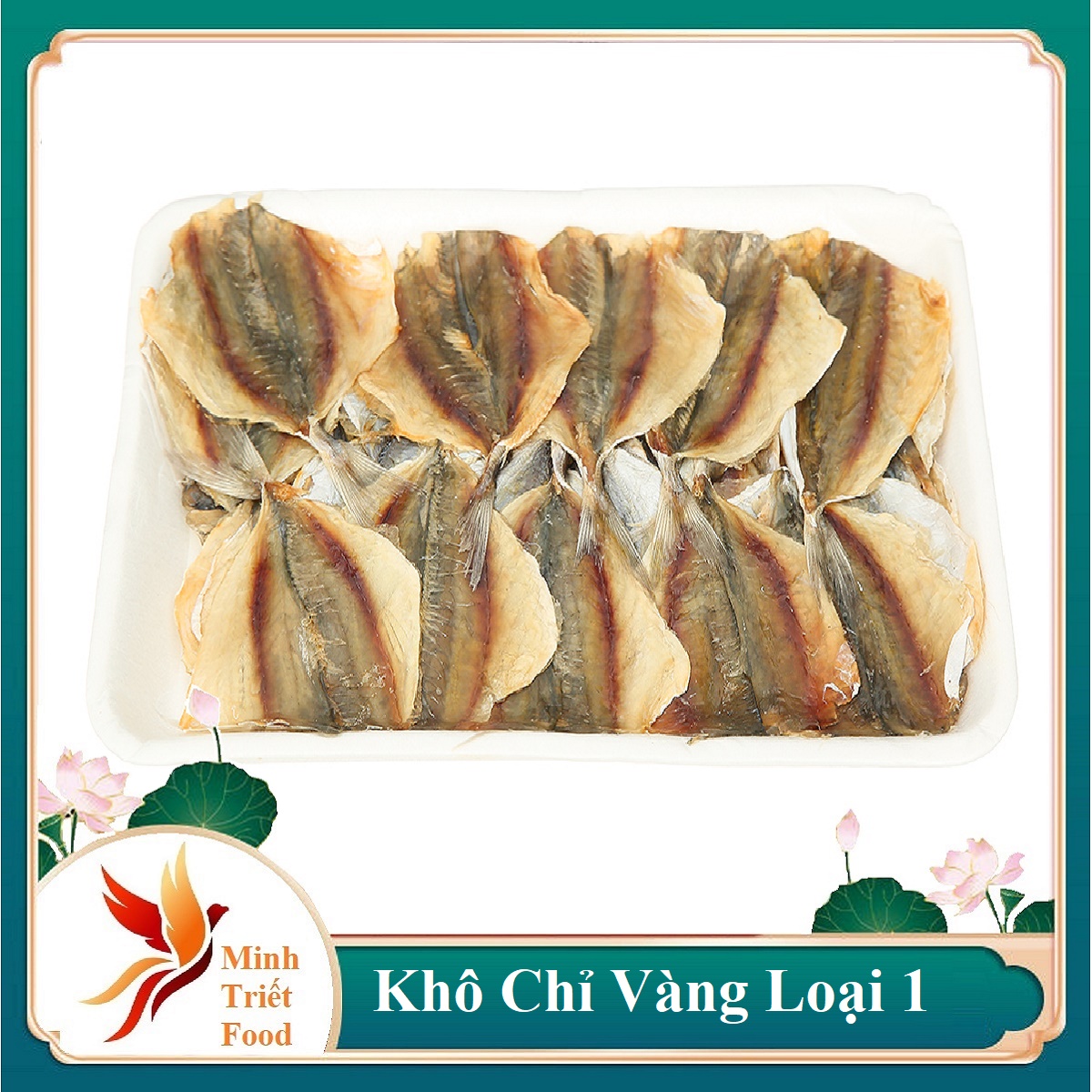 Cá Chỉ Vàng Khô Vàng Giòn, Khô cá chỉ vàng Loại 1 thượng hạng, vị ngọt, thịt dày thơm ngon, đảm bảo an toàn thực phẩm 250gr