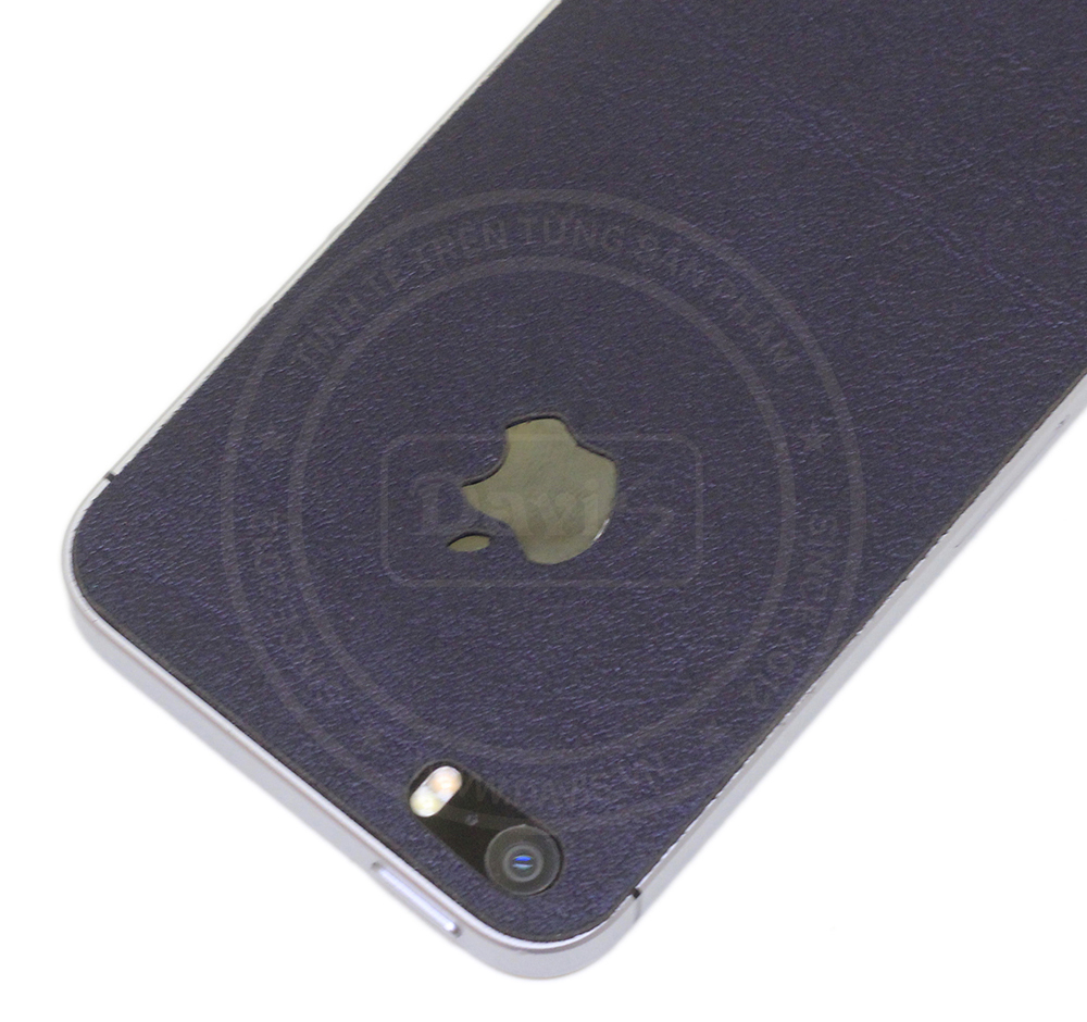 Leather Skin for iPhone 5S - Davis (Brown)