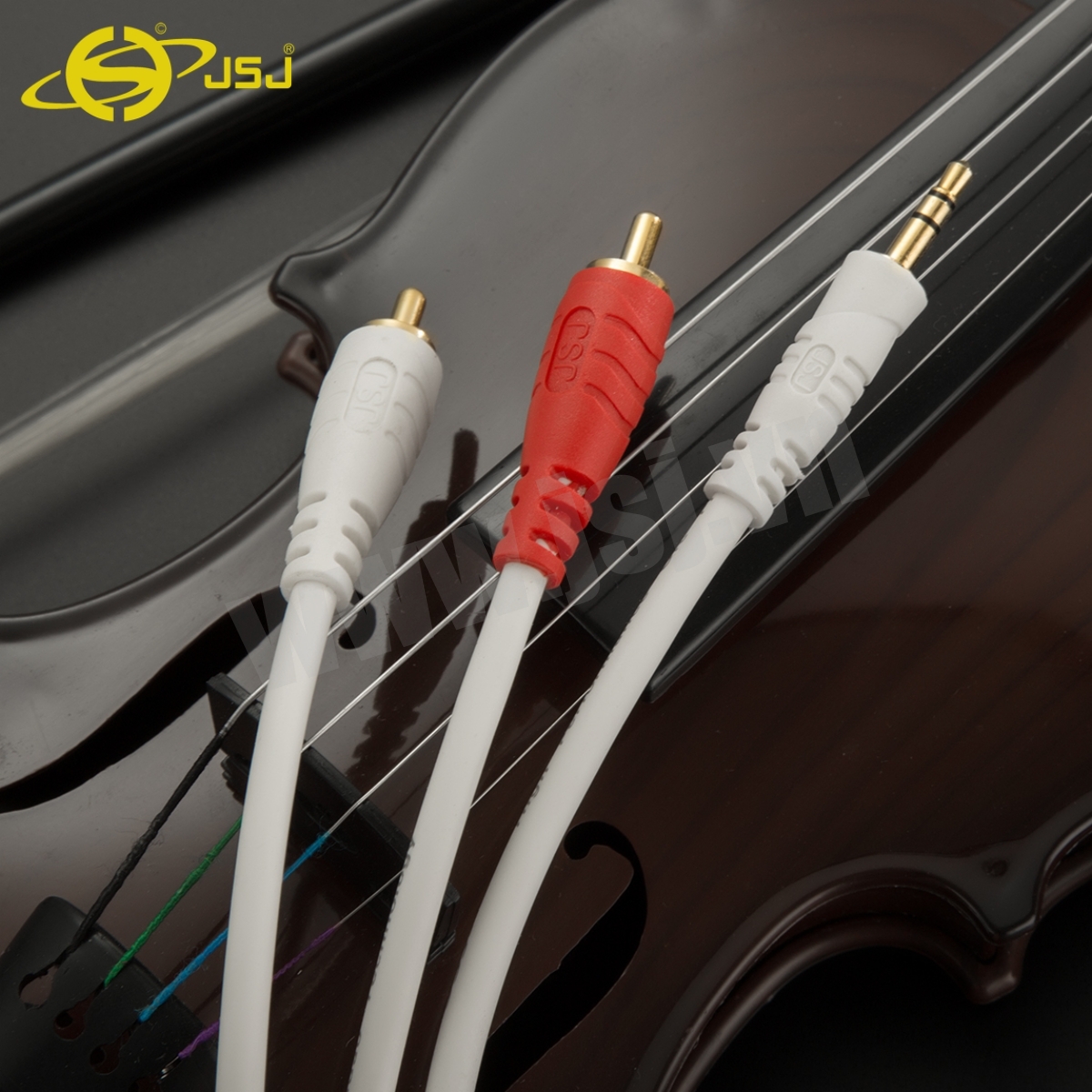 [HCM]Dây Tín Hiệu 3 Li (3.5mm) Ra 2 AV Dài 3m JSJ-3321
