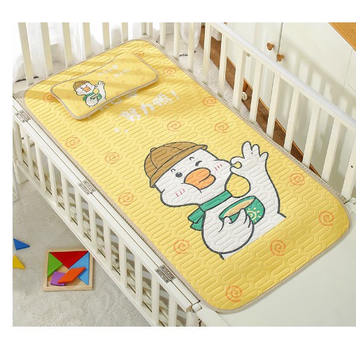 Chiếu Điều Hoà Cao Su Non ( tặng kèm gối ) cho bé