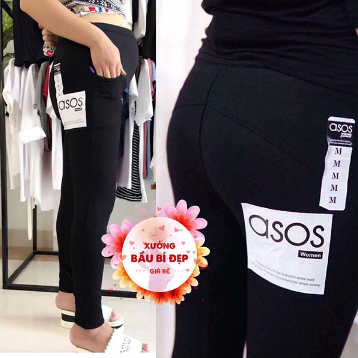 Quần Legging Bầu/💖💖 Quần Legging Nâng Mông Bầu