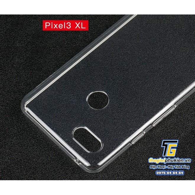 Ốp lưng silicon dẻo trong siêu mỏng 0.5 mm Google Pixel 3XL
