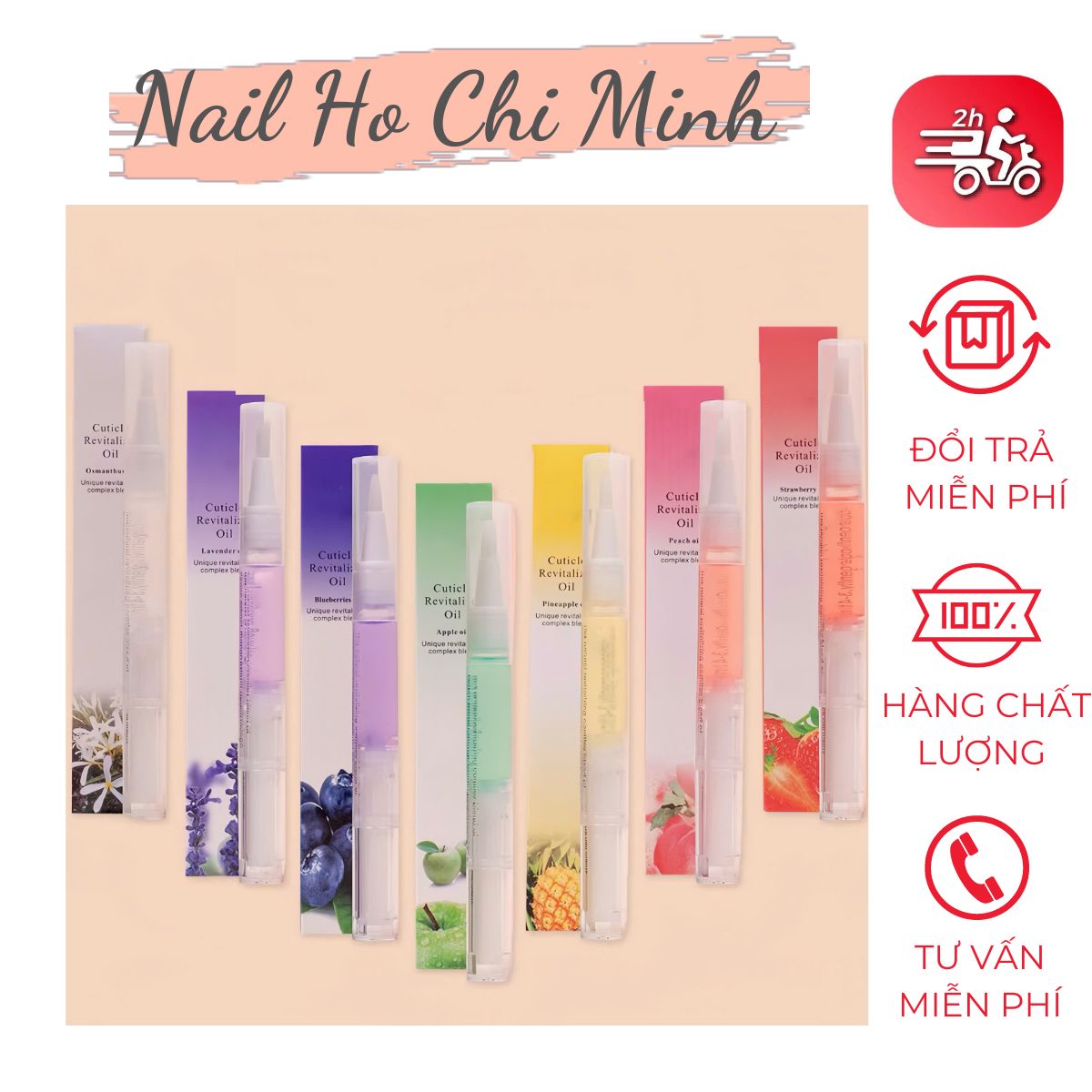[GIÁ TỐT] Bút Dưỡng Viền Móng Loại Tốt (Giao Màu Ngẫu Nhiên)