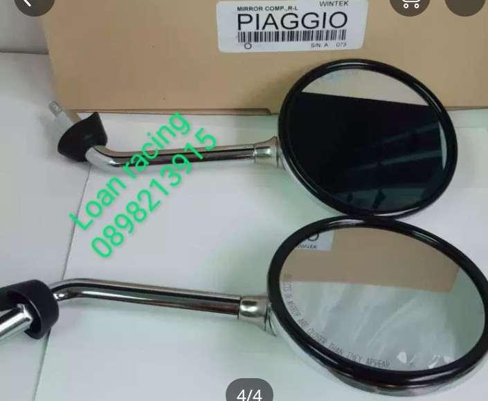 Kiếng chiếu hậu piaggio cao cấp