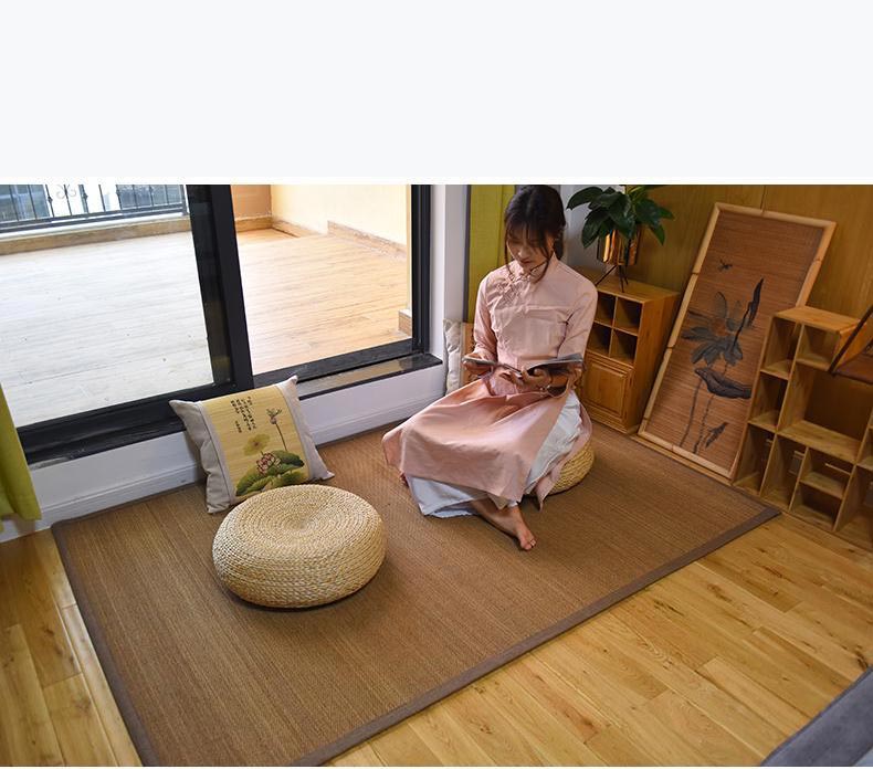 Thảm Tatami Nhật,Thảm Mây Đan Cao Cấp - Lựa Chọn Hoàn Hảo cho Mùa Hè