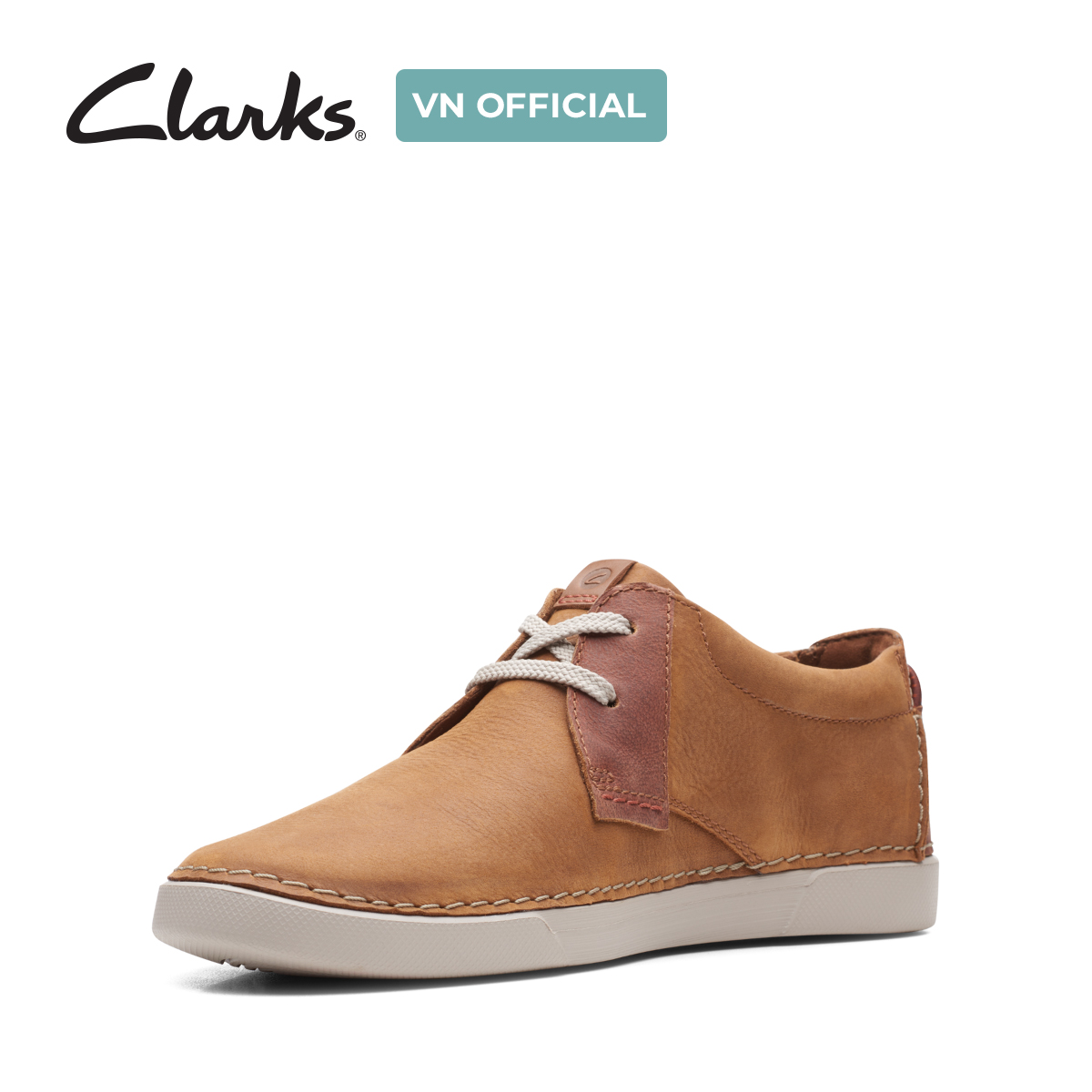 Giày Tây Da Nam Clarks - Gereld Low
