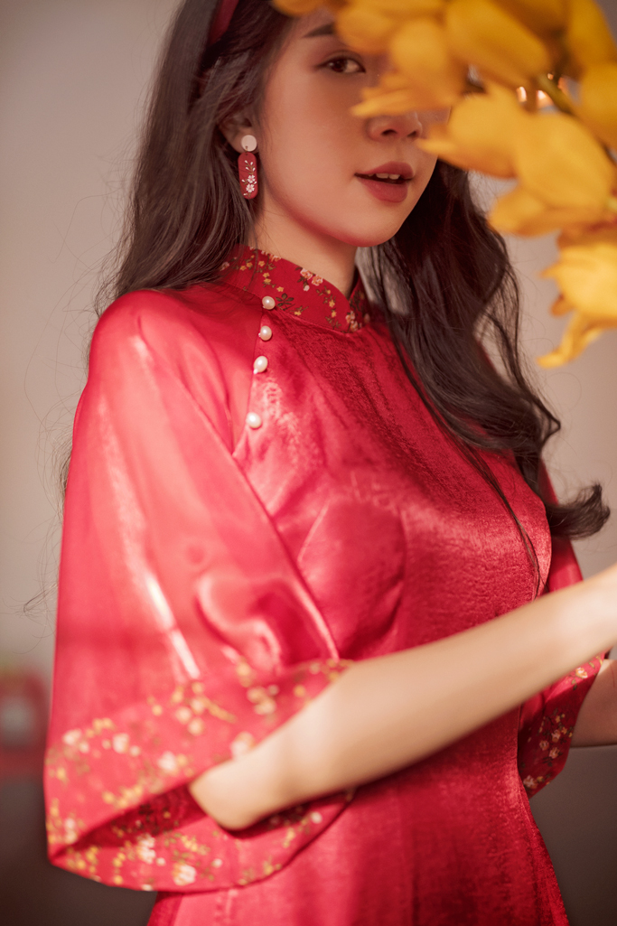 Sumire Store Hoa tai Đất nung Handmade DN138