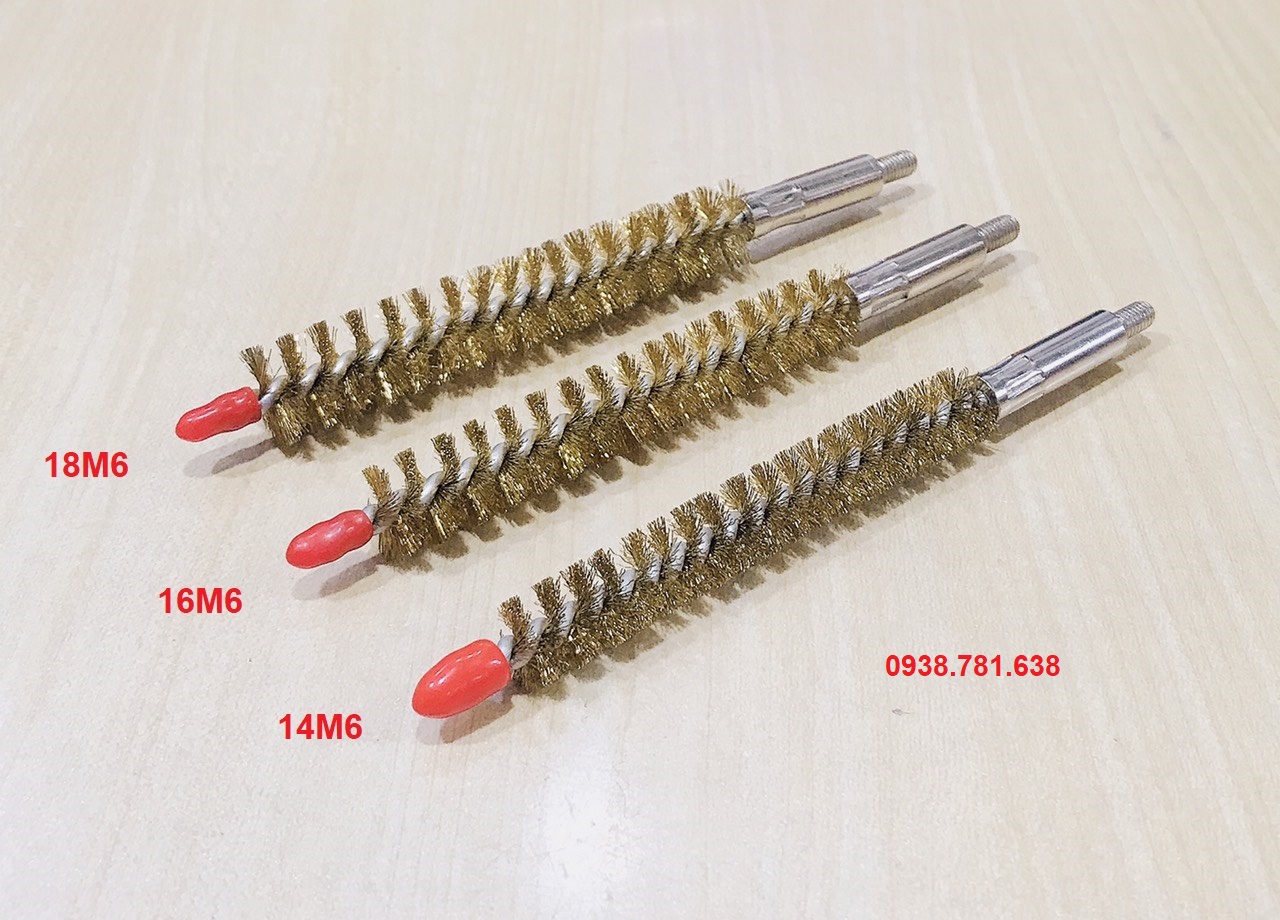 Chổi cước thông ống Đồng ren M6