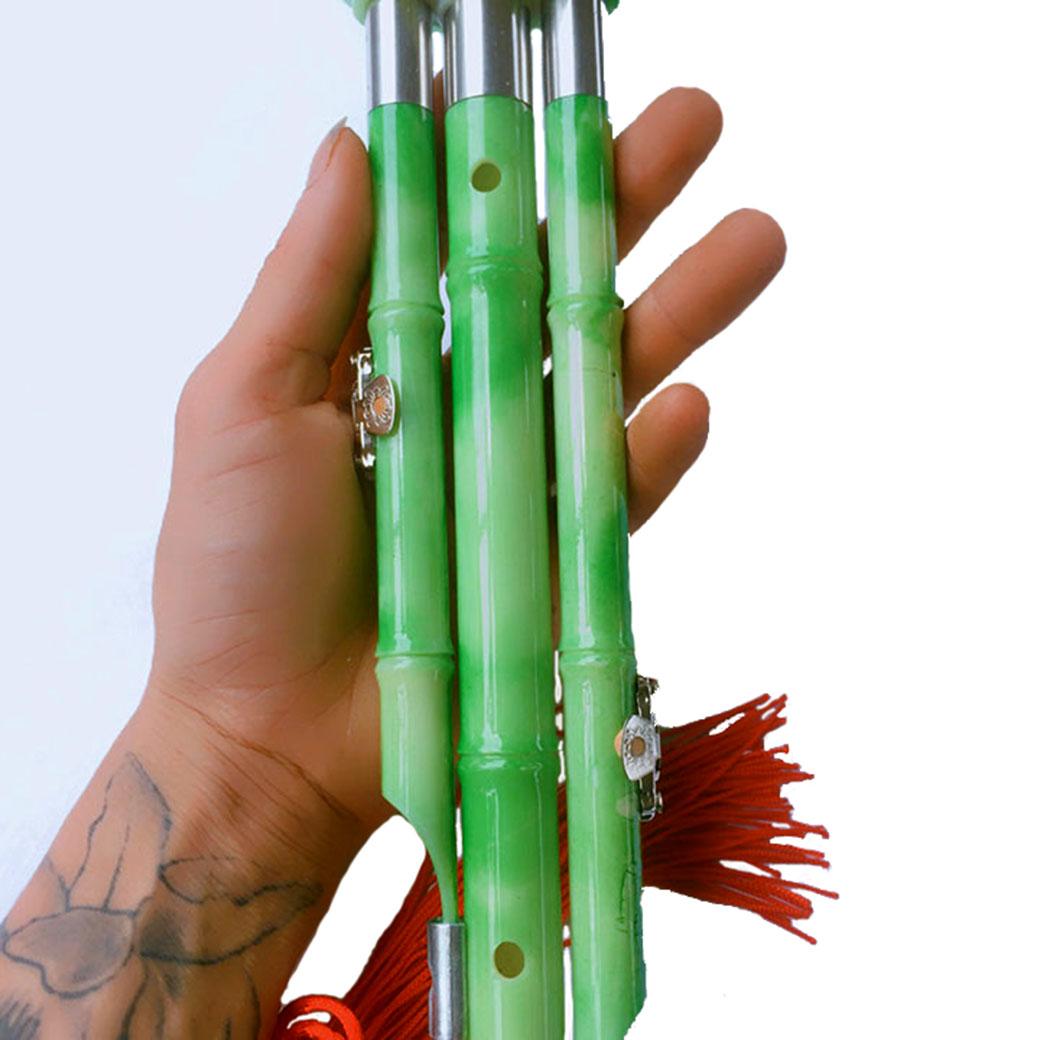 Oval smooth gem flute