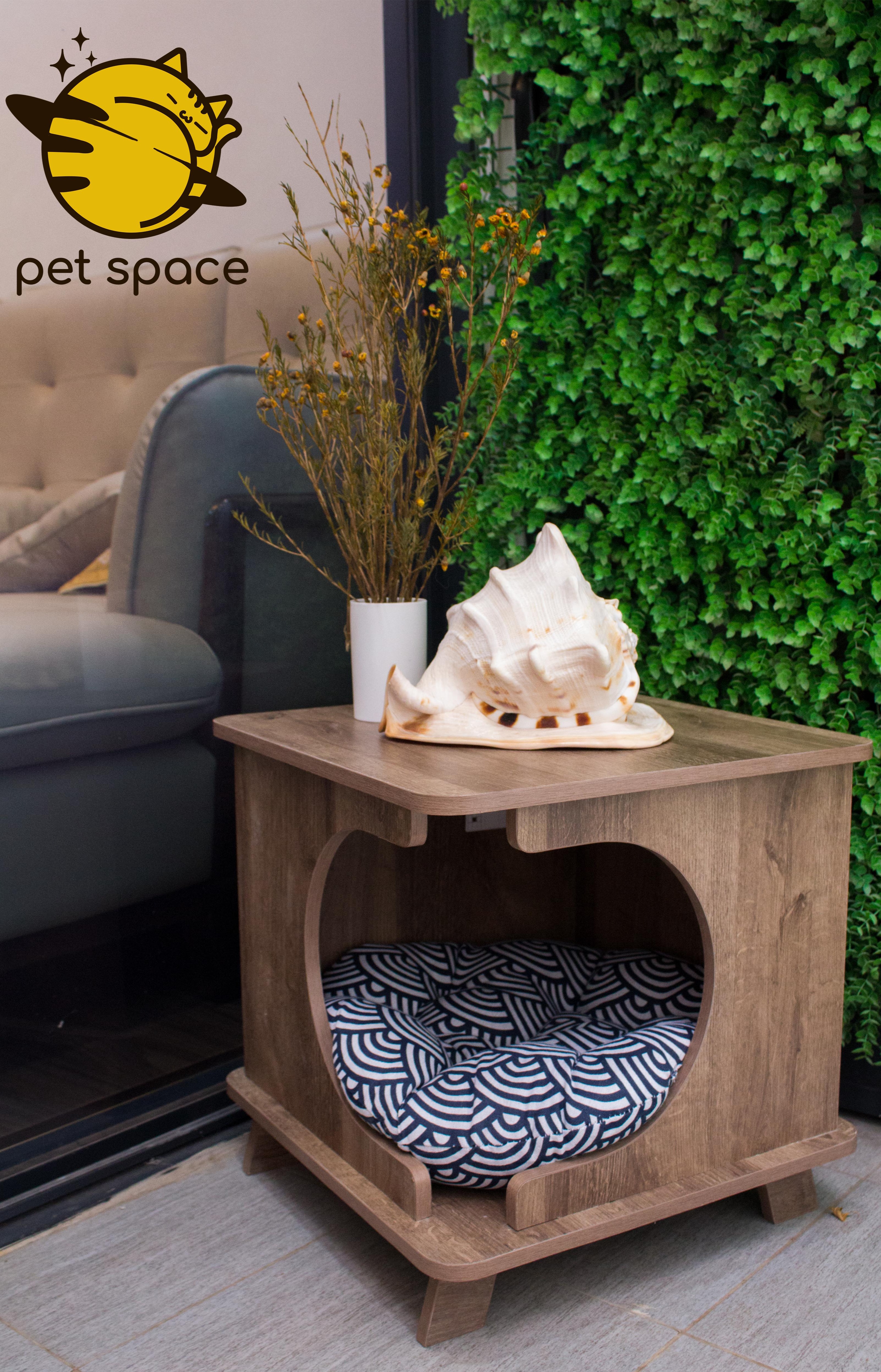 Nhà gỗ cho chó mèo petspace