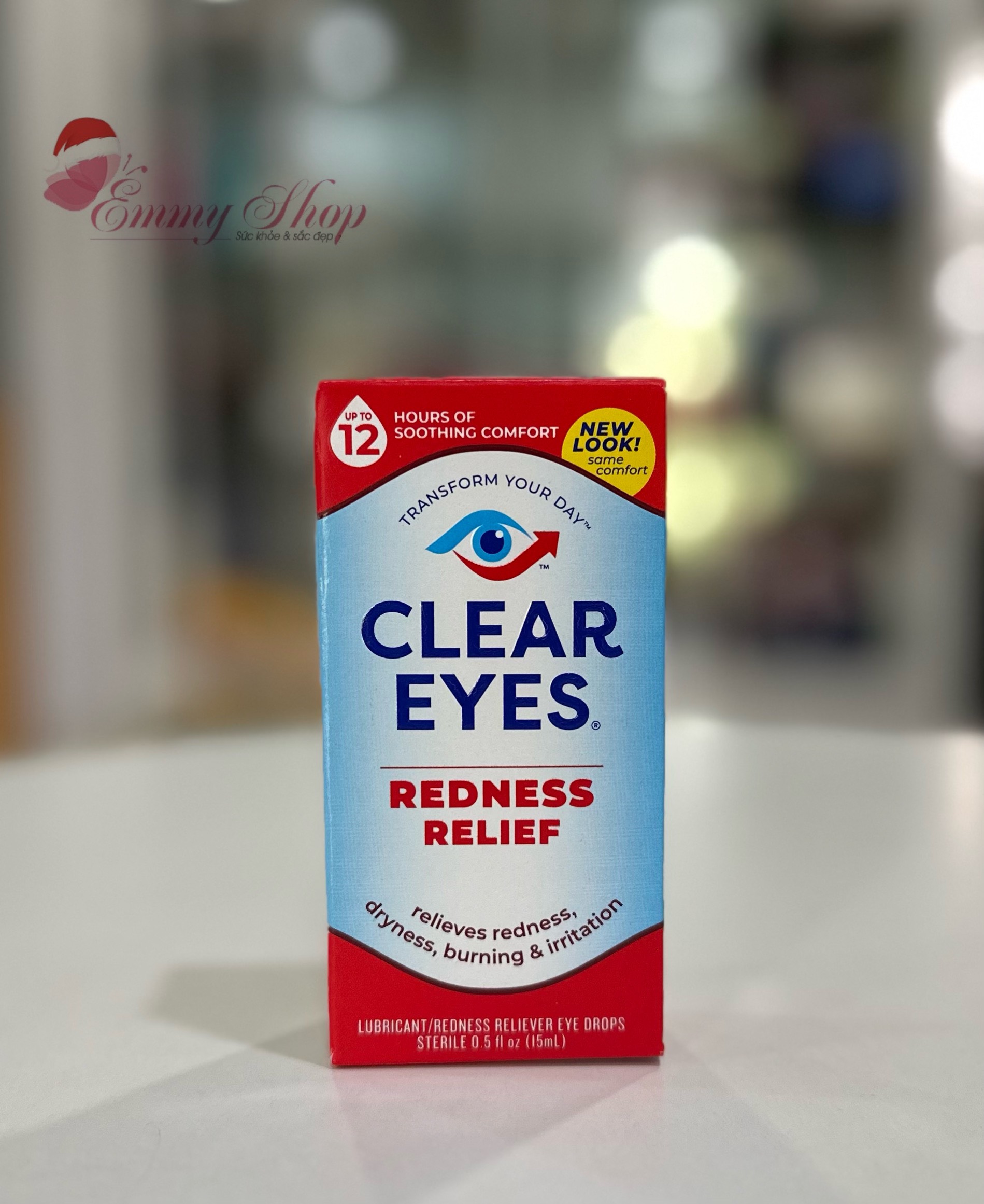 Chai nhỏ mắt Clear Eyes Redness Relief 15ml