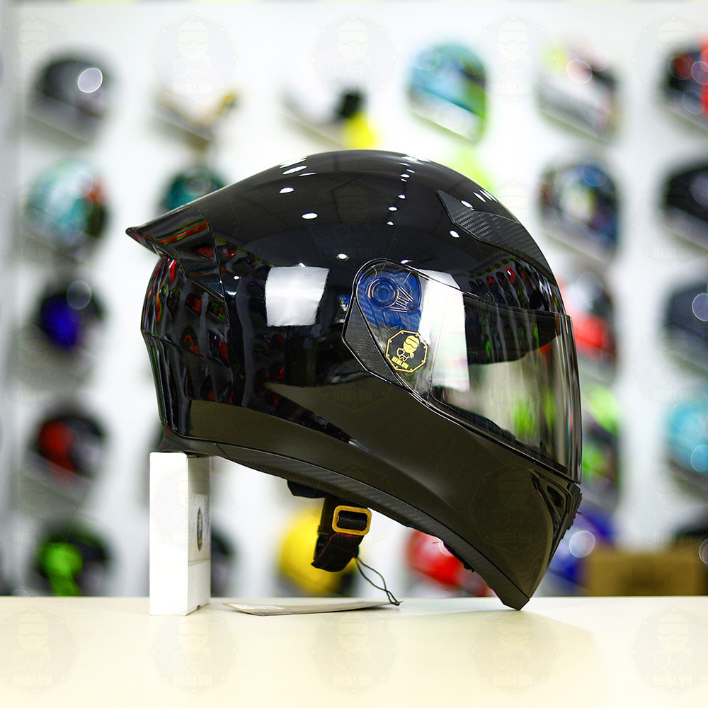 Nón Fullface ROYAL M138 1 Kính màu Đen Bóng cực chất, bảo hành 12 tháng và túi đựng nón