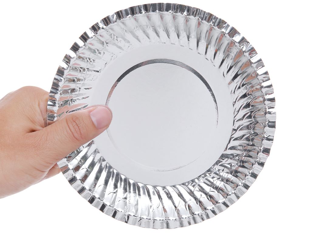 ĐĨA IN BẠC HUNUFA 16CM (10 CAI)