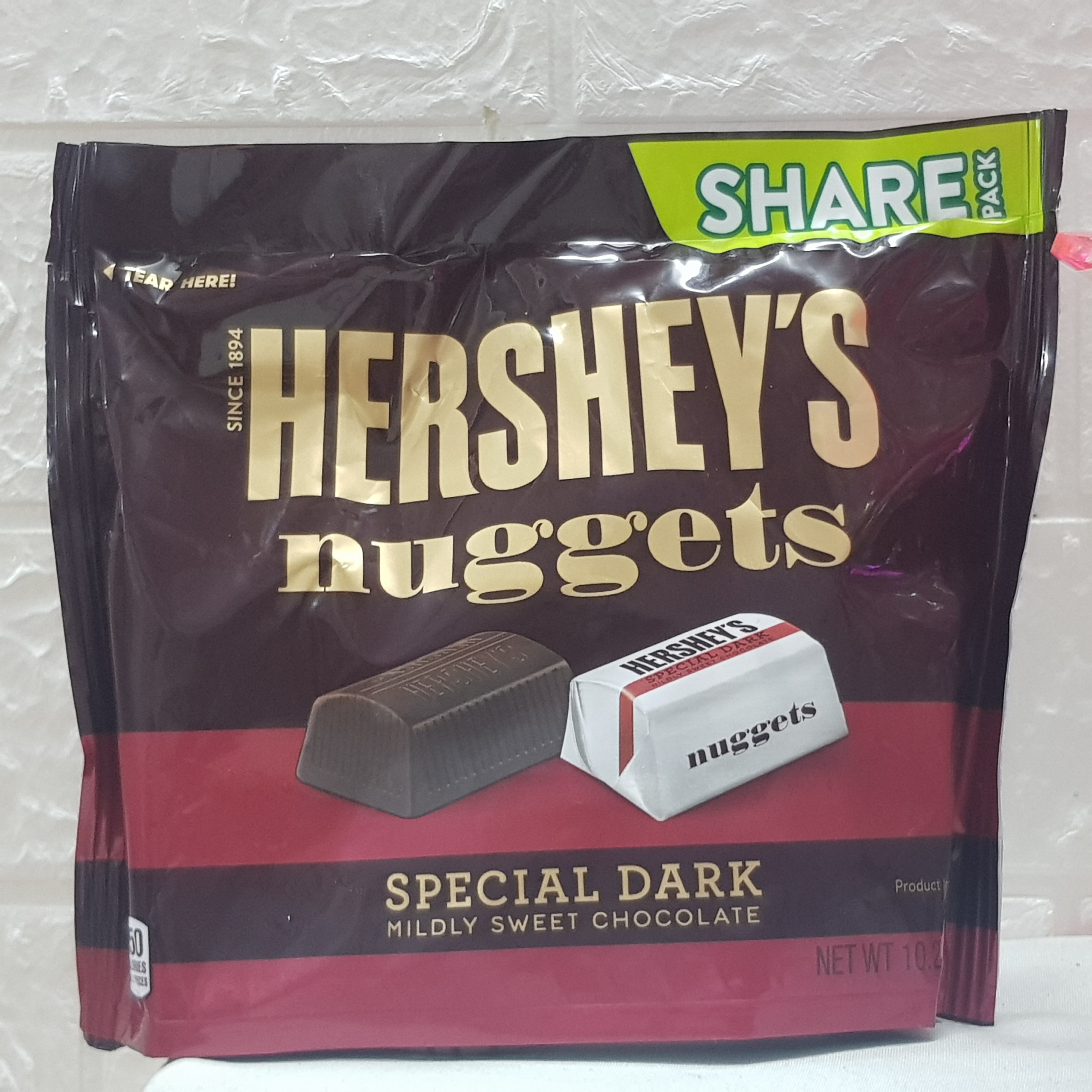 [HCM]Kẹo socola sữa Hersheys nuggets 289g