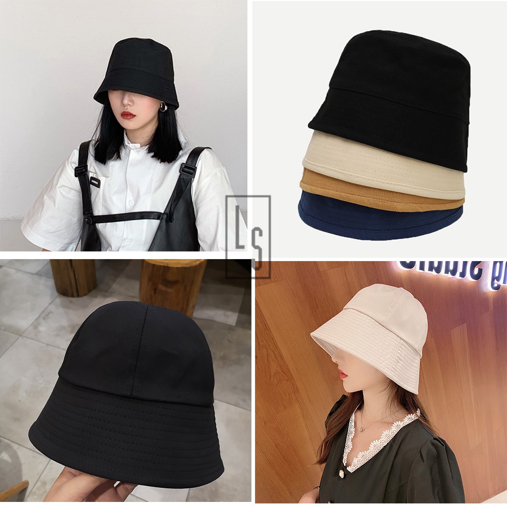 Nón bucket sụp - mũ bucket vành cụp hottrend