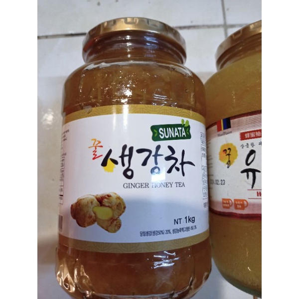 MẬT ONG GỪNG / CHANH/ SÂM HÀN QUỐC NHẬP KHẨU