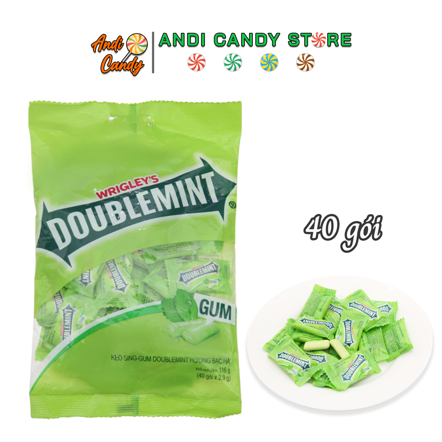 Kẹo Gum Doublemint 40 Viên