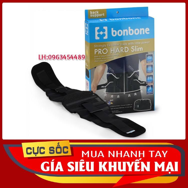 Đai lưng Bonbone hỗ trợ cột sống ,thoát vị đĩa đệm - Nhật Bản