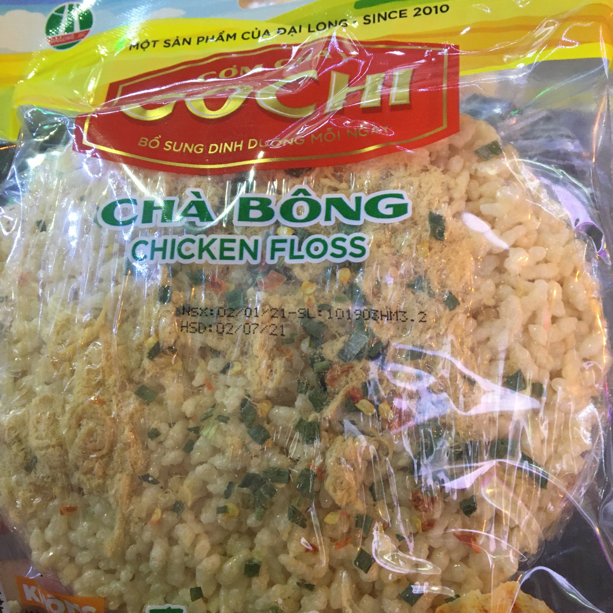 Cơm cháy chà bông Ninh Bình 10g