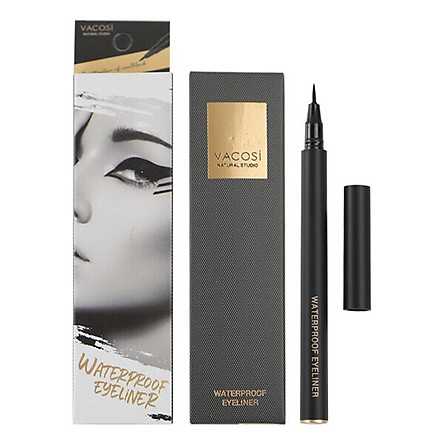 Kẻ Mắt Nước Vacosi Waterproof Eyeliner