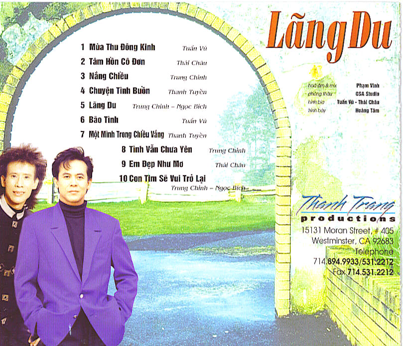 Tuấn Vũ, Thái Châu - LÃNG DU