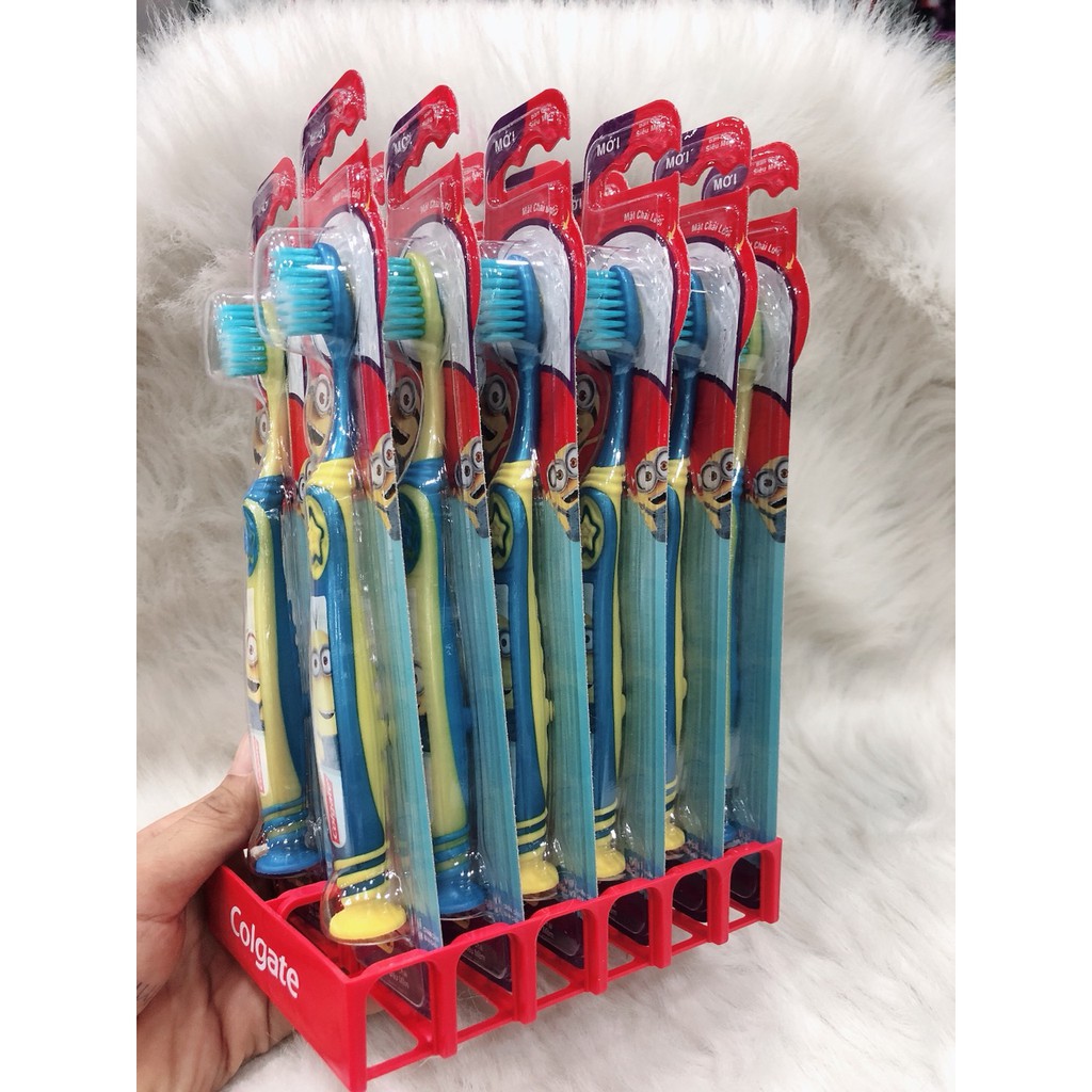 bàn chải đánh răng Colgate Minions siêu mềm​ cho bé