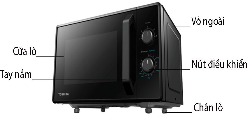 Lò vi sóng Toshiba MW2-MM24PC(BK)