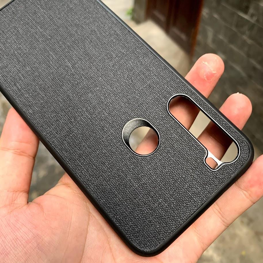 [HCM]Ốp lưng Xiaomi Redmi Note 8 vân vải Jean nhiều màu