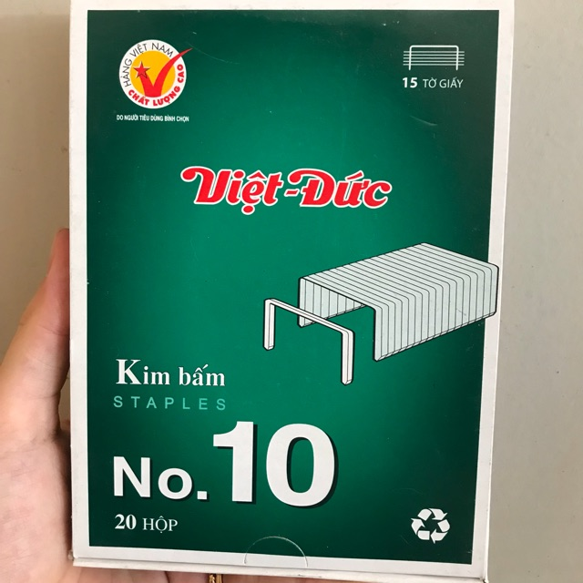 Kim bấm số 10 Plus, kim SDI, kim Việt Đức