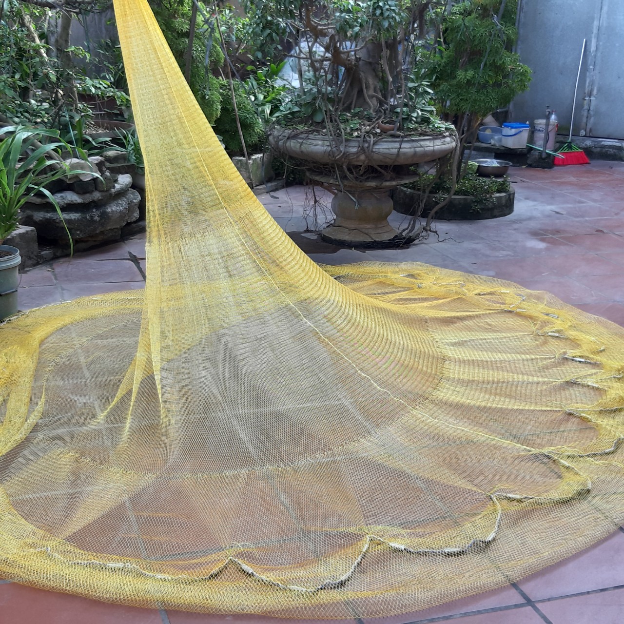 chài dù thái 1,8cm cao 2,7m