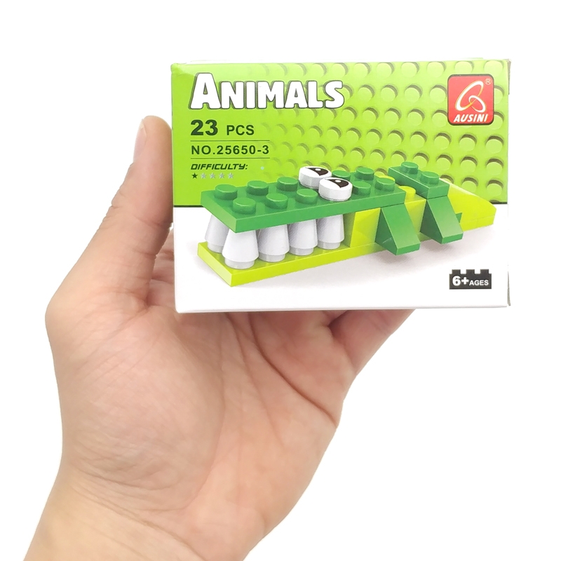 Đồ Chơi Lắp Ráp Ausini 25650-3 - Cá Sấu