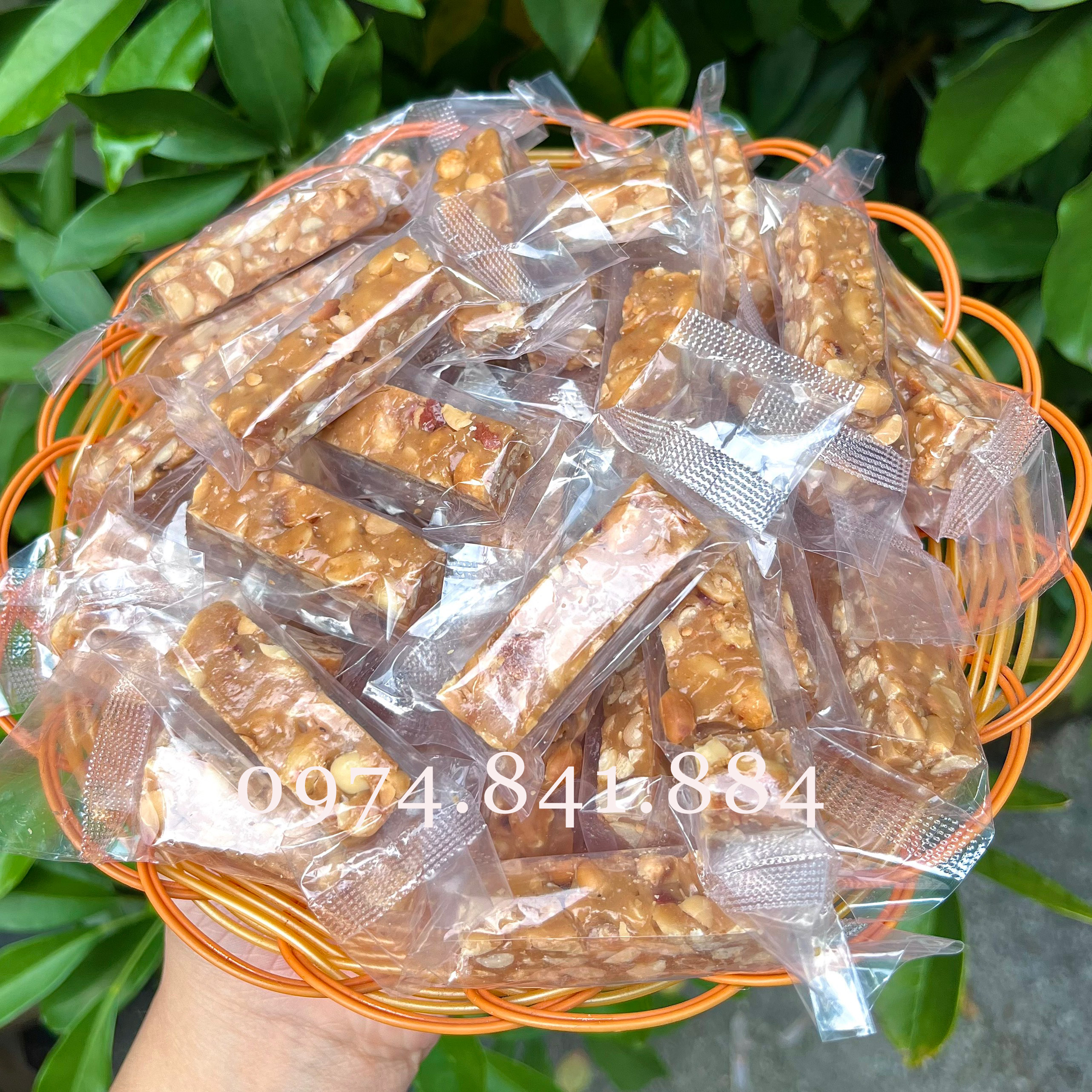 500g Kẹo đậu phộng cốt dừa- Kẹo dừa giòn - thèo lèo cốt dừa Đồ ăn vặt