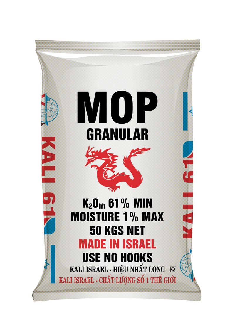 Phân bón KALI Miểng Đỏ - Túi Zip 1KG