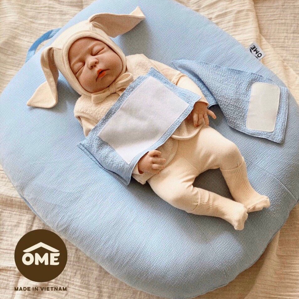 Gối chống trào có đai quấn OME
