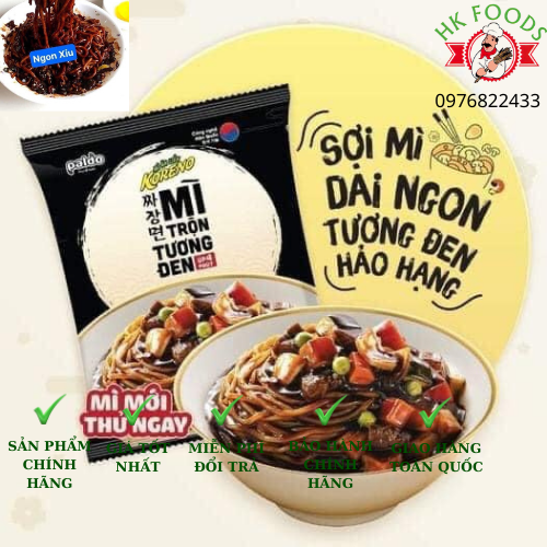 Thùng 20 gói mỳ tương đen