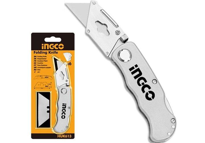 Dao rọc xếp INGCO HUK613