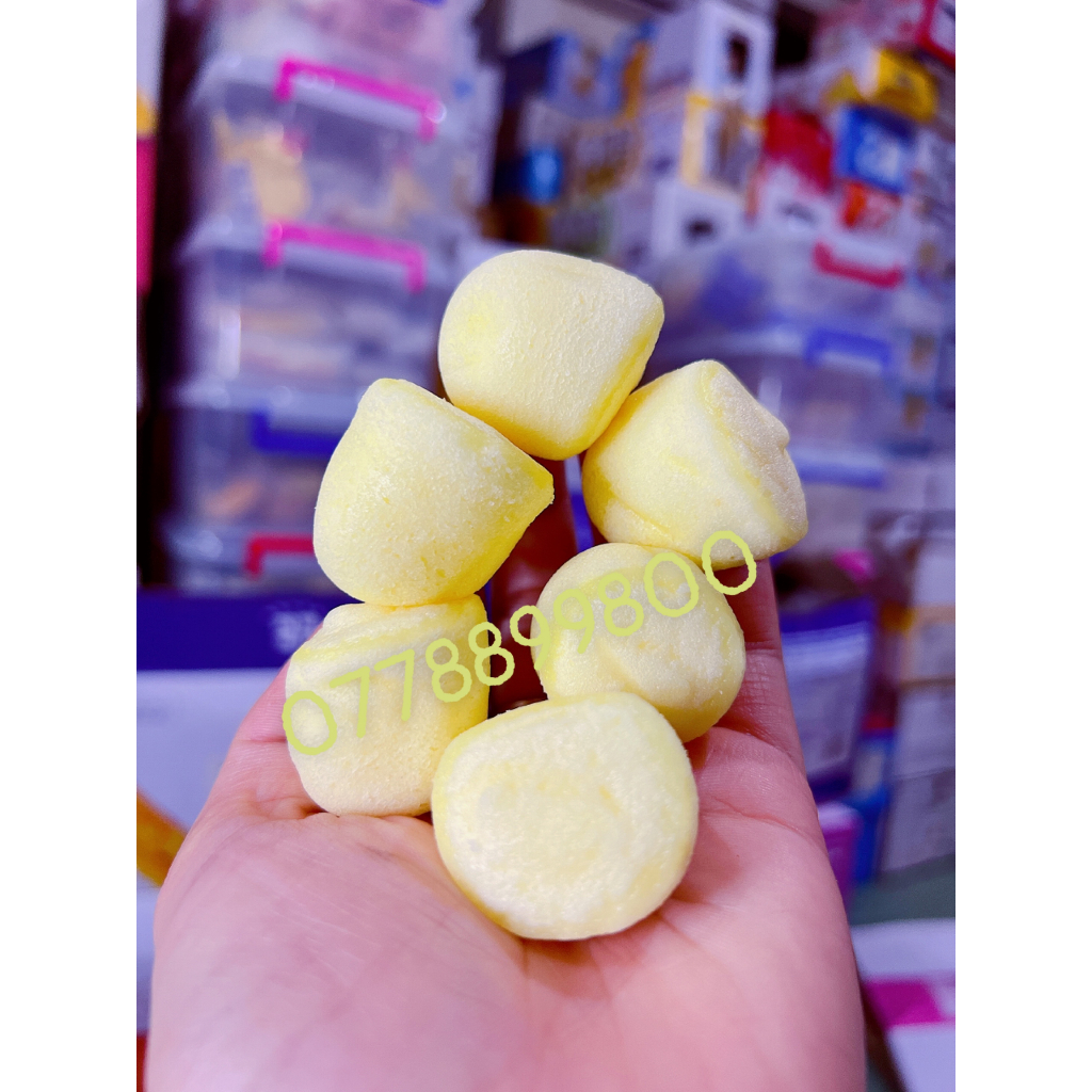 [Hoàn tiền 10%] Bánh bông lan viên mini sữa chua chuối (1 cái)