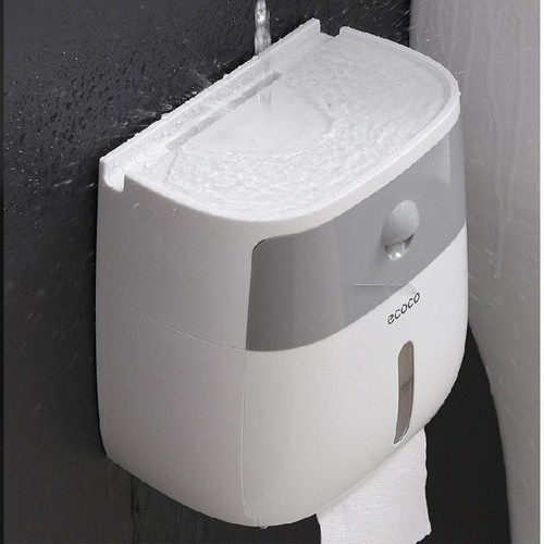 Hộp Đựng Giấy Vệ Sinh Ecoco mặt cong 2 tầng