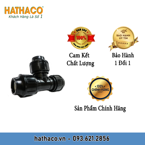 Tê Đều 20 HATHACO Dùng Chia Nhánh Ống HDPE